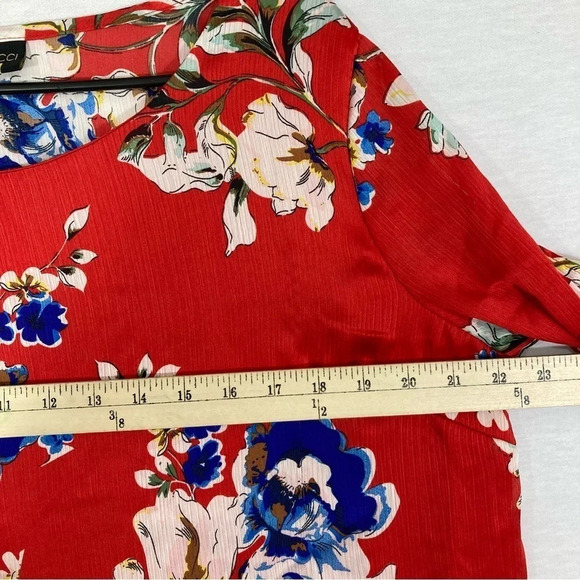 Stefano Cocci Soft Lightweight Floral Casual Top size Large - Picture 8 of 10
